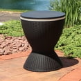 thumbnail image 6 of Sunnydaze 8-Gallon Plastic Faux-Rattan Patio Cooler Table, 6 of 10