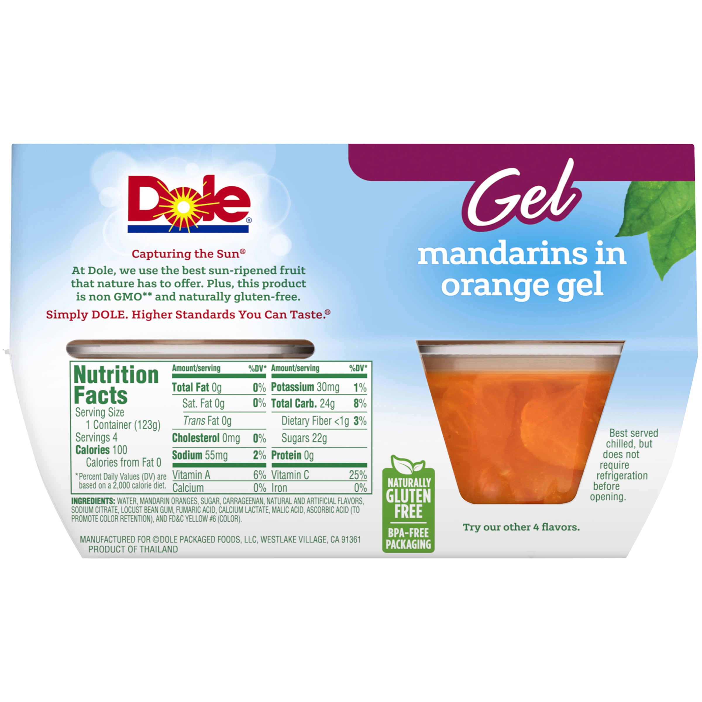 Dole Jello Fruit Cup Nutrition Facts Bios Pics Dole Jello Fruit Cup Nutrition Facts Bios Pics