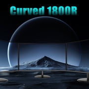 شاشة ألعاب منحنية Viewedge مقاس 27 بوصة 180 هرتز 1 مللي ثانية، شاشة كمبيوتر FHD 1920x1080P، شاشة VA 1800R، 120% sRGB مع FreeSync، ضبابية منخفضة الحركة، HDMI وDP، مكبرات صوت مدمجة