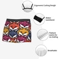 thumbnail image 6 of Daiia Fox Face Men's Underwear Boxer Briefs, Cotton Stretch Moisture-Wicking Underwear-Medium, 6 of 9
