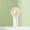 White, variant on Lunxisen 1 Pcs Handheld Portable Fan Battery Operated Personal Cooling Desk Fan USB Rechargeable Quiet Mini Fan for Home Office Travel Outdoor