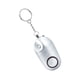 thumbnail image 2 of Llavero de alarma de seguridad Alarma de sonido de autodefensa de emergencia con luz LED para mujeres, niños, ancianos, plateado Sweethay EL001042-02, 2 of 2
