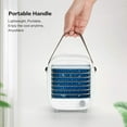 thumbnail image 4 of Mini Desktop Air Conditioner Cooler Ice Cooling Fan USB Rechargeable Portable Household Office Summer Silent Fan Radiator, 4 of 8