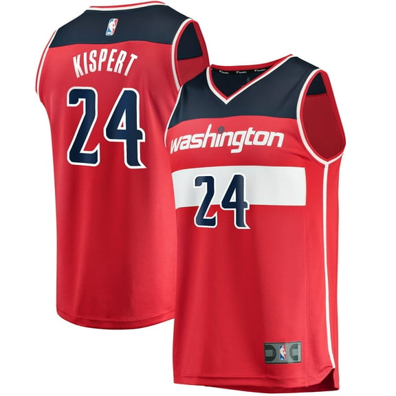 Youth Fanatics Corey Kispert Red Washington Wizards Fast Break Replica Jersey - Icon Edition