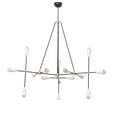 thumbnail image 6 of The Karma Pendant 15 Light Mid Century Brass Sputnik chandelier light Fixture, 6 of 9