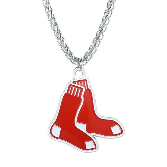 Collier Logo de l'Équipe Primaire des Red Sox de Boston
