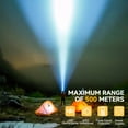 thumbnail image 5 of DAYBETTER High Lumen Flashlight Rechargeable, Super Bright LED Spotlight with Adjustable Modes & Focus, Zoomable, Waterproof, Essential Gear for Hiking Camping Backpacking, 5 of 8