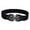 Dark Gray, variant on AJGRHE Korean Style Women's Fashion Belt with Decorative All Metal Square Buckle for Elegant Outfits Black One Size