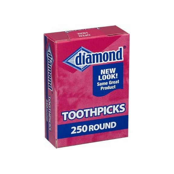 Diamond Toothpicks, Round, 250 Ct