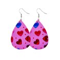 thumbnail image 1 of Jusqu'à 65% de Rabais Boucles d'Oreilles Jour Valentine Coeur Amour Lèvres Rouges Double Face Boucles d'Oreilles Bagues Collier Jewelry sur l'Autorisation, 1 of 1