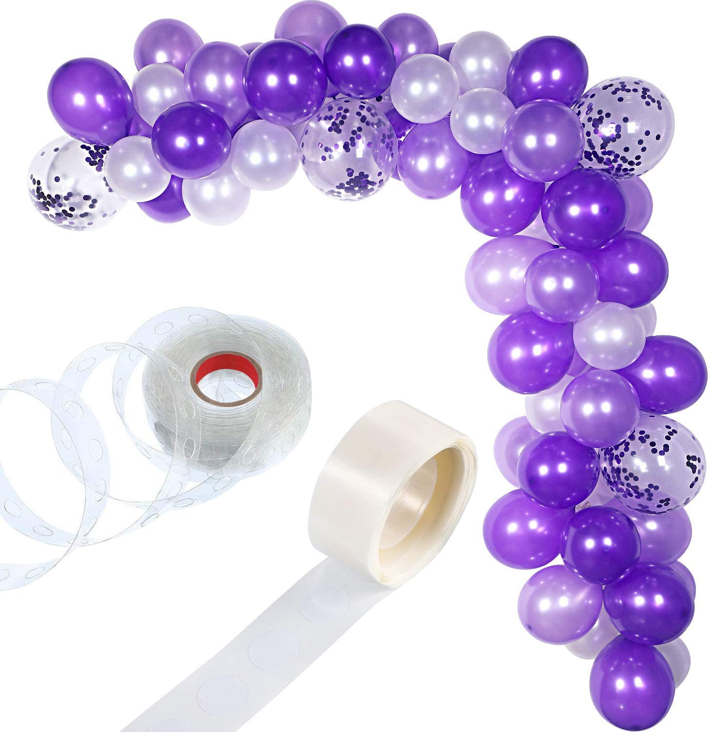 Details about   Balloon Decorating Strip Arch Garland Birthday Party Wedding Christmas Decor 5m 