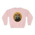 thumbnail image 2 of Royal Raccoon Graphic Sweatshirt, Vintage Aesthetic, 2 of 4