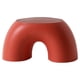 thumbnail image 1 of Taburete pequeño para sala de estar, reposapiés, banco, juguete, sólido, resistente, color café, cómodo rojo, 1 of 9