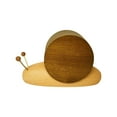 thumbnail image 2 of TIMIFIS Couple Couple Snail Solid Wood Cup Mat Gift Home Tea Cup Mat Coffee Cup Mat Slip Thermal Insulation Mat Meal Mat Set Coffee Cups Kitchen Gadgets, 2 of 8