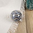 thumbnail image 3 of 4 bolas navideñas de lujo de cristal azul, adornos navideños que añaden un ambiente festivo a la decoración de tu hogar, porches y ventanas, 3 of 5