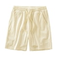 thumbnail image 6 of Men’s Textured Jogging Shorts Vintage Casual Summer Bottoms, 6 of 8
