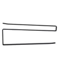 thumbnail image 5 of OTVIAP Paper Towel Holder, Under Cabinet Paper Roll Holders (NO Drilling) Steel Roll Paper Rack Hanger Storage Organizer Black, 5 of 7