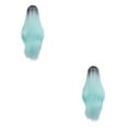 thumbnail image 3 of ZheElen Perruques Synthétiques pour les Cheveux Naturels Perruque Synthétique Résistante Longue Perruque de Cheveux Raides Facile à Porter 9582-15 2Set, 3 of 6