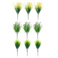 thumbnail image 4 of Oubit Fake Camellia,Artificial Flowers 9 Bunches Artificial Flowers Plastic Flower Dependable Performance, 4 of 9