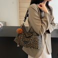 thumbnail image 4 of Bolso Hombro Mujer Leopardo Cierre Chic Hobo Bag, 4 of 9