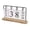 Black, variant on Reusable Wooden Desktop Calendar Date Planner For Modern Home Decoration & Organization