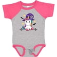 thumbnail image 3 of Inktastic Halloween Girls Unicorn Witch Girls Baby Bodysuit, 3 of 5
