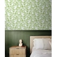 thumbnail image 5 of NextWall Greenery Sketched Leaves Peel and Stick Wallpaper, 5 of 9