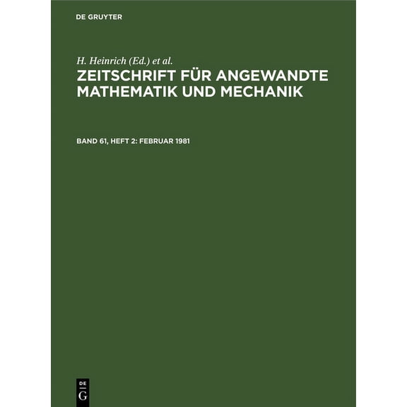 Februar 1981, (Hardcover)