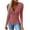 #0308-Wine, variant on Ailaofu Long Sleeve Shirts for Women Sweater V Neck Ribbed Knit Slim Fit Wrap Top 2025 Fall Casual Fashion Clothes