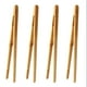 thumbnail image 2 of 4 Pinzas Reutilizables De Madera Para Tostadora, Ideales Para Cocinar Y Sujetar Alimentos. Utensilio De Cocina Ideal Para Queso, Fruta Y Pan., 2 of 8