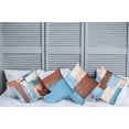 thumbnail image 4 of Ambesonne Throw Pillow Cover 4 Pack, , 24", Rust Sky Blue Beige, 4 of 7