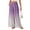 Purple, variant on Gradient Ombre Wide Leg Pants for Women, High Waist Flowy Palazzo Trousers - Boho Summer Beach Vacation Bottoms Blue L