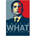 thumbnail image 1 of Michael Scott's Funny Motivational Poster.."That's What" Print 12 X 18 inch, Rolled, 1 of 3