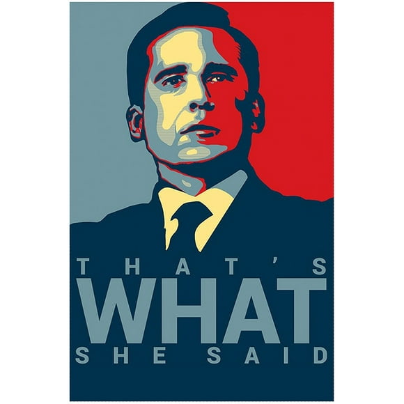 Michael Scott's Funny Motivational Poster.."That's What" Print 12 X 18 inch, Rolled