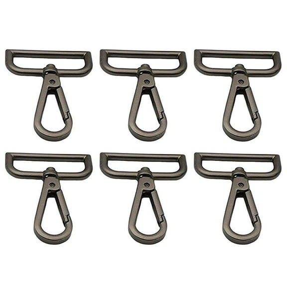 Raindrops 10Pcs Keychain Hooks Metal Swivel D Ring Heavy Duty Snap Lobster Claw Clasp for Keychains