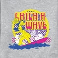thumbnail image 3 of Disney - Lilo & Stitch - Catch A Wave - Men's Crew Neck Fleece Pullover, 3 of 5