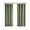 Green, variant on Gracie Mills Brianna Rustic Plaid Faux Leather Tab Top Curtain Panel - GRACE-13261