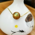 thumbnail image 2 of KLKCMS Collier Protection 7 chakras Pendentif Réglable pour Femmes Hommes Jaune, 2 of 8