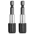 thumbnail image 1 of IFANLANDOR 2pcs Bit Extender Steel Quick Release Locking for Drill and Screwdriver, 1 of 4