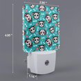 thumbnail image 2 of Honeii Skull Cat Print LED Night Light with Light Sensor, Night Lights Plug Into Wall,Ideal for Bedrooms and Hallways-EU, 2 of 7
