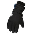 thumbnail image 4 of Zwiiyzr 2024 11-16Y Toddler Girls Boys Snow Gloves Kids Ski Winter Gloves Waterproof Windbreaker Children Warm Gloves Black, 4 of 7