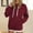 Wine, variant on Black*Friday Chaoheng Oversized Hoodies for Women Quarter Zip Pullover Women Women's Half Zip Polar Fleece Stand Neck Sweatshirt,Athletic Sportswear Top Womens Fall Tops 2025