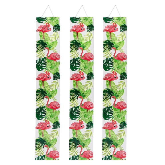 1 ft. x 6 ft. Luau-Themed Party Panels Hanging Decorations - 3 Pieces
