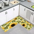 thumbnail image 2 of Flower Plant Floral Sunflower Boho Anti Fatigue Kitchen Rug Non Slip Kitchen Floor Mats Comfort Standing Mats Farmhouse Chef Mats, 2 of 6