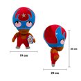 thumbnail image 5 of Peluche Ricochet La Merced Mucha Lucha Paquete 6 pz Mediano Tela Suave Hipoalergénica, 5 of 5