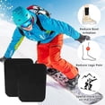 thumbnail image 3 of Bookk Protège-Bottes de Ski 4 Pack Protège-Bottes de Ski de Course Protège-Bottes de Ski de Course pour Adultes et Jeunes Protège-Bottes de Protection pour Sports Coussinets de Protection pour Prévention et Réduction de Bruit, 3 of 3