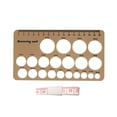 thumbnail image 3 of Double Side Silicone Nipple Rulers with Flange Gauges set For Breast Pump Sizing In Centimeters & Inches For New Mom, 3 of 9