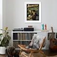 thumbnail image 4 of Art.com Thurston the Great Magician Holding Skull Magic Poster Art Print by Lantern Press, White Frame Wall Art, 32" x 40", 4 of 5