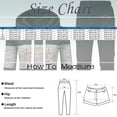 thumbnail image 2 of WILLBEST Jeans pour Femmes Manches Longues à Capuche Imprimé Color Block Pantalon Homme, 2 of 2