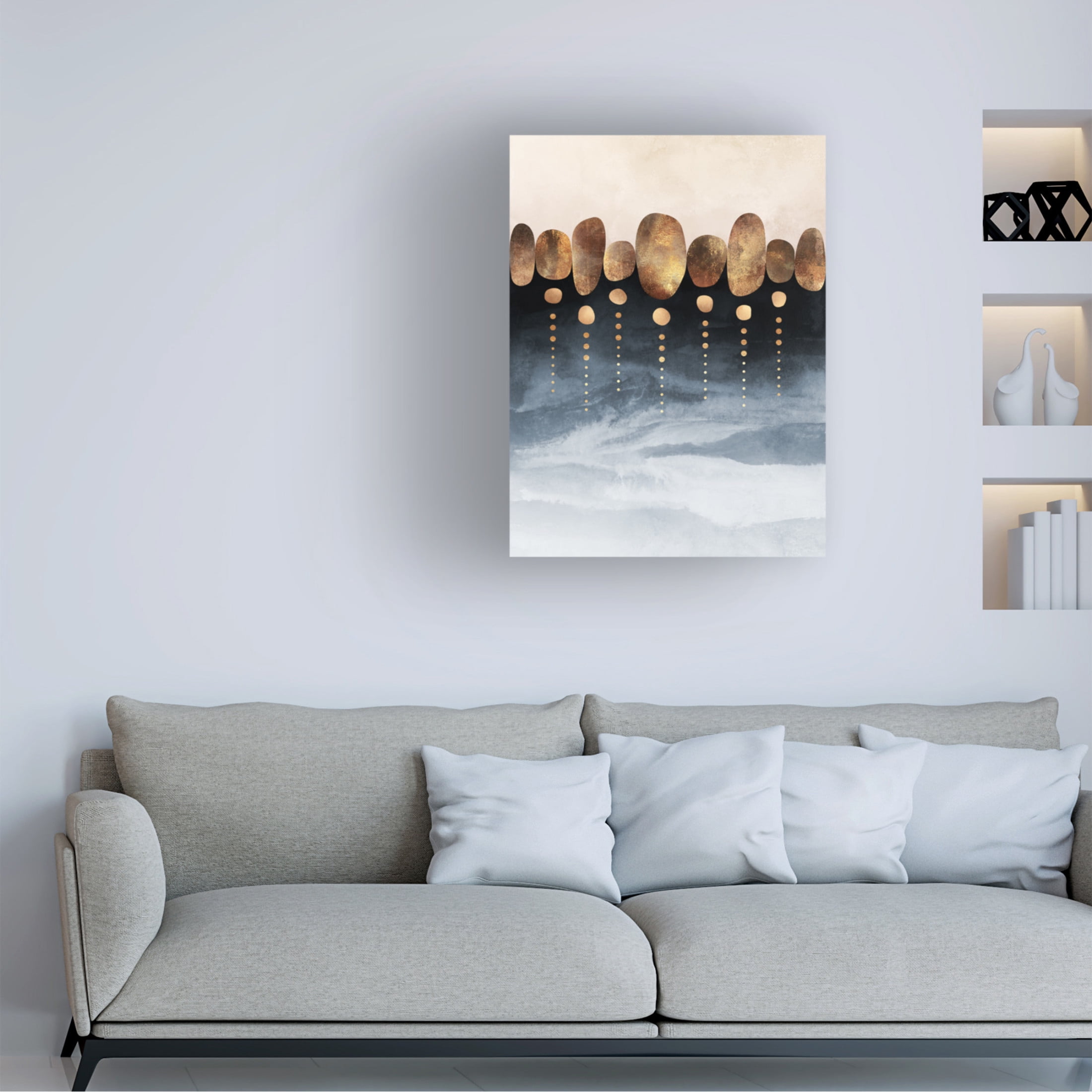 Trademark Fine Art Elisabeth Fredriksson Natural Abstraction Canvas Wall Art
